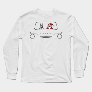 Hillman Imp classic car Christmas special edition Long Sleeve T-Shirt